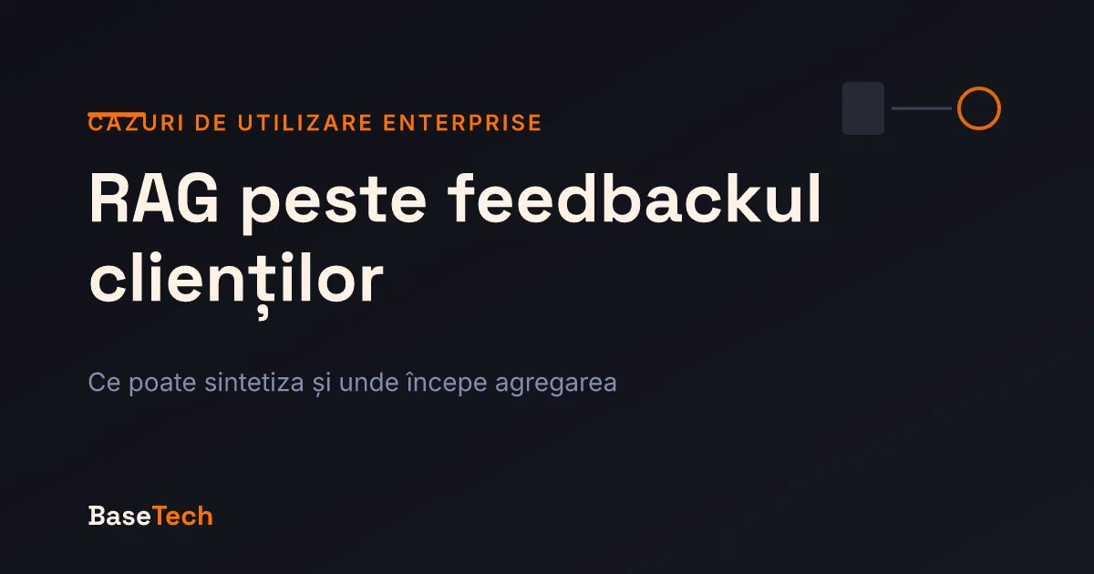 Ilustrație abstractă: opt fragmente selectate dintr-o populație mare de documente de feedback, restul rămas necitit.