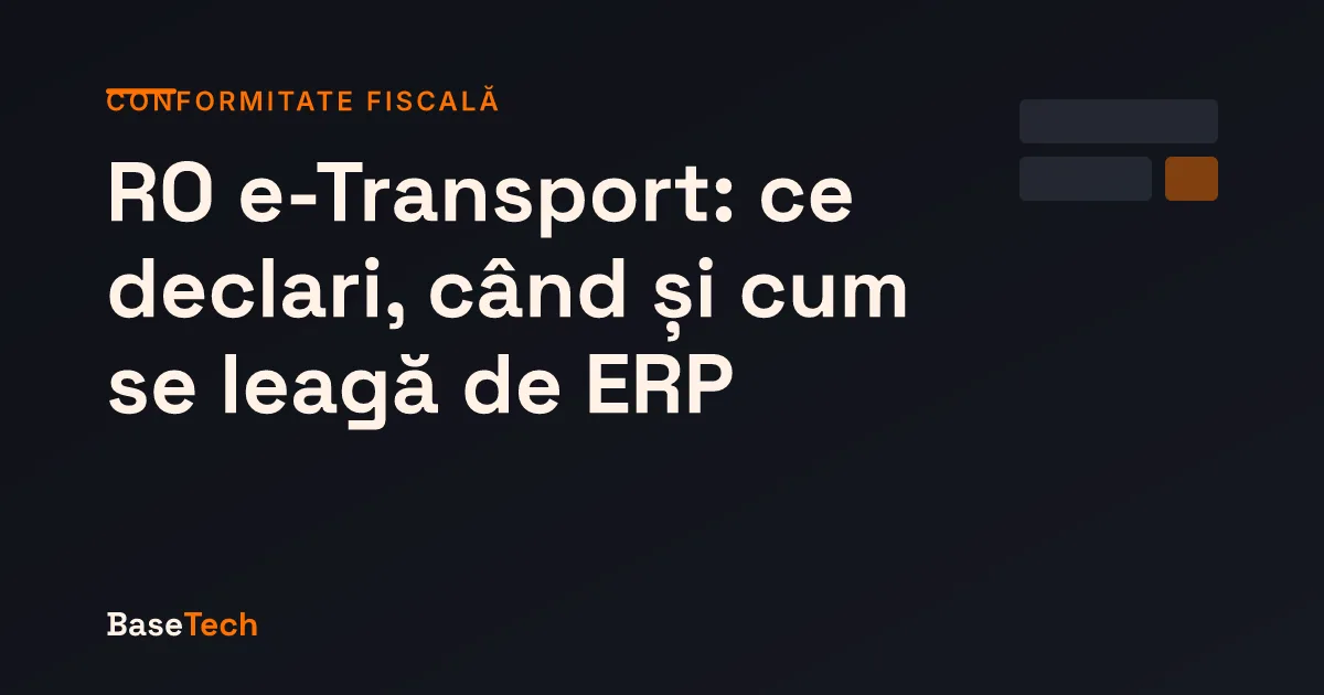 Diagramă cu cele trei sisteme fiscale digitale românești — e-Factura, SAF-T și RO e-Transport