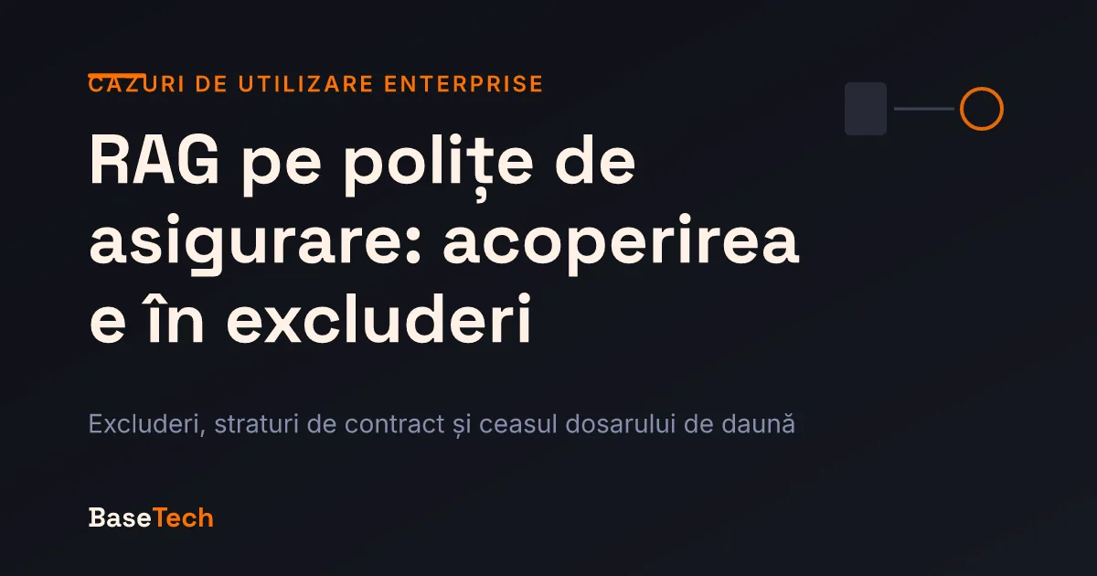 Ilustrație abstractă: întrebarea de acoperire ajunge la secțiunea afirmativă și ratează clauza de excludere care decide