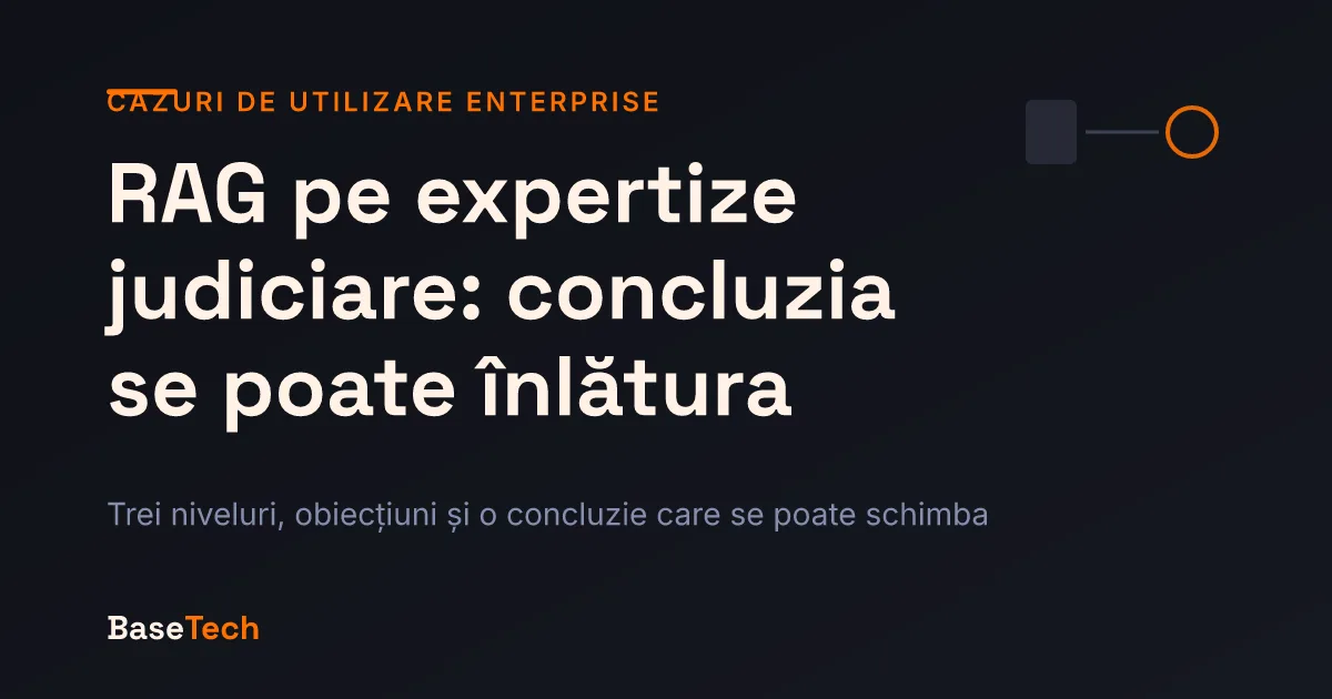 Ilustrație abstractă cu un raport de expertiză în trei niveluri și straturile de obiecțiuni depuse peste concluzii